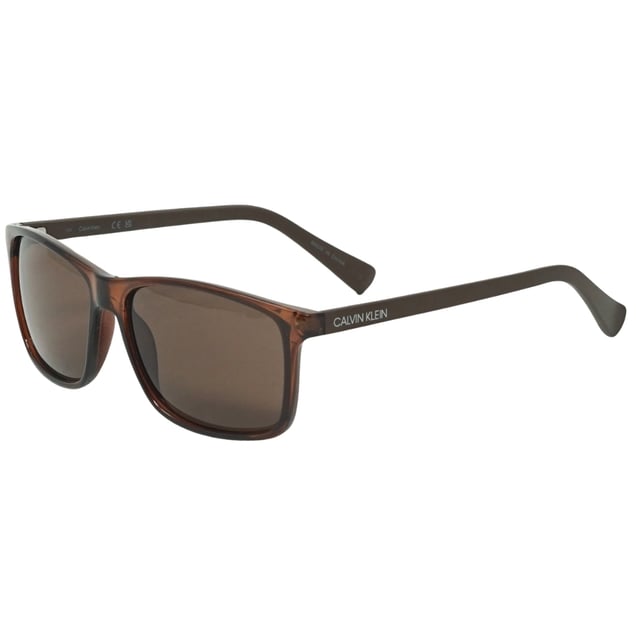 Calvin Klein CK19568S 210 Brown Sunglasses. Protect your eyes from the sun in style with these Calvin Klein Brown Sunglasses. Their lightweight design ensures maximum comfort and their lenses offer 100% UV protection. The sleek Brown frames make these sunglasses the perfect addition to any outfit. Arm Length = 140 , Lens Length = 58, Nose bridge =  15. Brown Sunglass, Brown Lens. Sunglasses, Sunglasses Case, Cleaning Cloth and Care Instructions all Included, 100% Protection Against UVA & UVB Sunlight and Conform to British Standard EN 1836:2005. Style Code : CK19568S 210