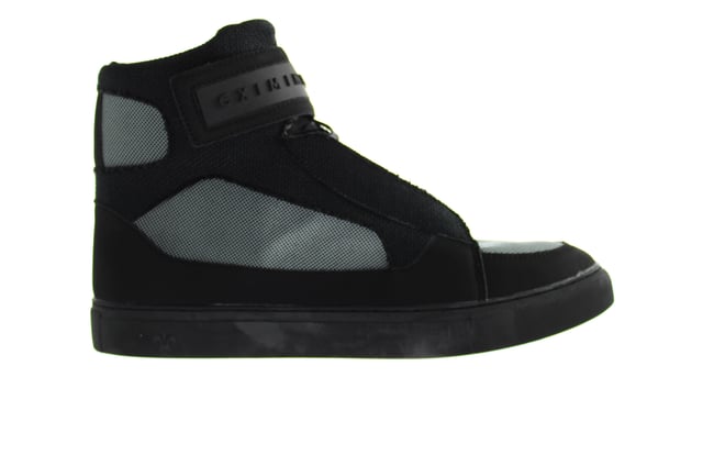 Bronx black suede chunky sole trainers sales