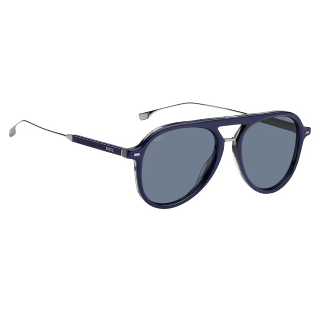 A touch of fun for your summer days, but nothing too out of the ordinary for a hugo boss collectible. Hugo boss Sunglass perfect for the summer Hugo Boss Blue 1356 NLB YQ Sunglasses, Lens Width = 54mm, Nose Bridge Width = 18mm, Arm Length = 145mm, Made In Italy Sunglasses, Sunglasses Case, Cleaning Cloth and Care Instructions all Included, 100% Protection Against UVA & UVB Sunlight and Conform to British Standard EN 1836:2005 Hugo Boss Blue Sunglasses BOSS 1356/S NLB YQ