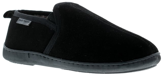 Heren suède pantoffels van Hush Puppies - de Arnold.