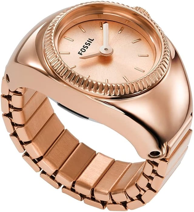 Fossil rose gold ring online