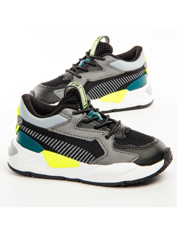 Basket Puma RS-Z core ac inf Jungen Schwarz Synthetik. Authentischer Sneaker der Marke Puma - Streetwear/Sportswear-Design von Puma - Puma für modische Jungen, perfekt für den Alltag - Schwarze Puma-Schuhe lassen sich hervorragend mit dem Rest Ihrer Garderobe kombinieren - angenehmes Synthetikmaterial - klassische Schnürsenkel - RS-Z core ac inf - Synthetik