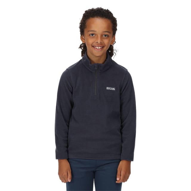 Regatta Boys Girls Hot Shot II Half Zip Fleece Top