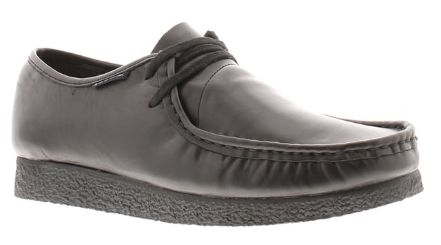 Ben Sherman Mens Shoes Work School Glasto Leather black