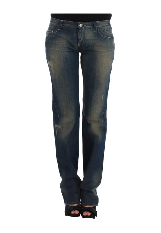 Marca: CNC Costume National.
  Material: 100% algodon.
  Color: Azul.
  Corte: Pierna recta.
  Detalles del logotipo.
  Etiquetas originales y bolsa de la tienda incluidas.