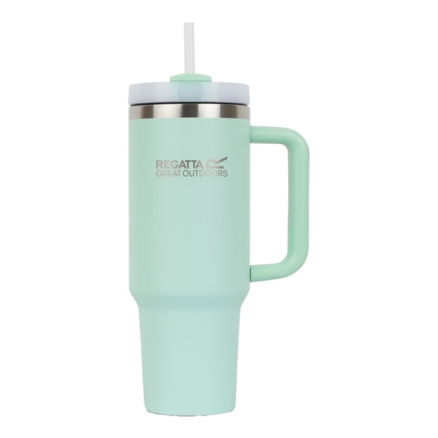 Material: Stainless Steel. Durable. Carry Handle, Double-Walled, Flip Up Straw, Hot Up To 6 Hours, Insulated, Keeps Drinks Cold For 12 Hours, Non-Slip Base, Rubber Base, Screw Top Lid, Spill-Proof Lid. Design: Logo. Capacity: 1.2L.