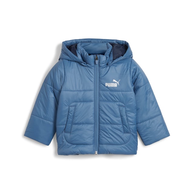 PRODUCT STORY : Keep your little ones cosy as the weather gets cold in this premium padded jacket from PUMA. Featuring warmCELL and windCELL fabric technology designed to protect them from the elements, it's well-equipped for a winter's day adventure. FEATURES & BENEFITS :  warmCELL: Breathable cold weather technology designed to trap heat close to your body and keep you warm during exercise. windCELL: Technology designed to protect against the wind and keep you comfortable during exercise.  DETAILS :  Side seam pockets. Clean cuffs and hem with inner elastication. PUMA No.1 Logo rubber print on left chest. PUMA Wordmark on back.