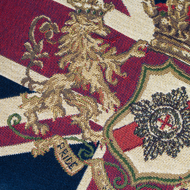 Union jack tapestry cushion clearance
