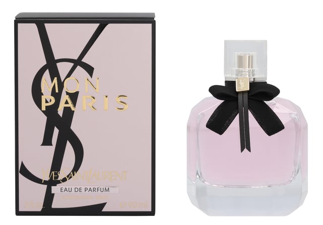 Mon Paris by Yves Saint Laurent is a chypre fruity fragrance for women. Top notes strawberry raspberry pear Calabrian bergamot calone orange tangerine. Middle notes Datura peony orange blossom jasmine sambac Chinese jasmine. Base notes patchouli white musk ambroxan Indonesian patchouli leaf cedar moss vanilla. Mon Paris was launched in 2016.