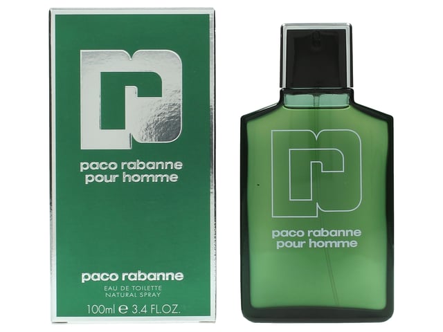 Paco Rabanne design house launched Paco Rabanne in 1973 as a aromatic fougere fragrance for men. Paco Rabanne notes consist of rosemary clary sage and Brazilian rosewood Tonka bean lavender geranium honey amber musk and oakmoss.