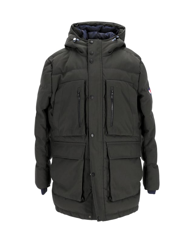 Mens Heavy Canvas Down Parka