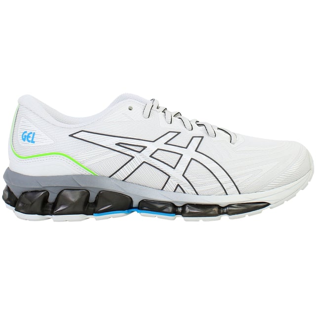 Erleben Sie 360 Grad Dämpfung und dynamische Performance mit den Asics Gel-Quantum 360 VII Herren Trainers. Entwickelt für energiegeladene Workouts und vielseitige Trainingseinheiten, kombinieren diese Trainers die durchgehende GEL®-Dämpfung mit reaktionsschneller Zwischensohlen-Technologie, um überlegenen Komfort und Stoßabsorption zu bieten. Das leichte, atmungsaktive Obermaterial sorgt für eine sichere, adaptive Passform, während die strapazierfähige Außensohle zuverlässigen Halt auf verschiedenen Oberflächen bietet.

Wesentliche Merkmale:
360 GEL® Dämpfungssystem:

Bietet allseitige Stoßabsorption vom Fersenbereich bis zu den Zehen und sorgt so für sanfte Übergänge und reduzierten Aufprall bei jedem Schritt.

Technisch fortschrittliches, atmungsaktives Obermaterial:

Hergestellt aus leichtem Mesh, das die Luftzirkulation fördert und sich an Ihren Fuß anpasst, um während intensiver Aktivitäten eine sichere, bequeme Passform zu gewährleisten.

Reaktionsschnelle Zwischensohlen-Technologie:

Optimiert für Energierückgabe, minimiert dieses Zwischensohlen-Design die Ermüdung, indem es einen dynamischen und effizienten Gang liefert.

Strapazierfähige Gummiaußensohle:

Entwickelt mit hochabriebfestem Gummi für verbesserte Traktion und Stabilität auf verschiedenen Oberflächen, unterstützt agile Bewegungen.

Modernes, vielseitiges Design:

Elegante Ästhetik kombiniert mit funktionaler Leistung macht diese Trainers ideal für sowohl anspruchsvolle Trainingseinheiten als auch für den täglichen Gebrauch.

Erhöhen Sie Ihr Workout-Erlebnis mit den Asics Gel-Quantum 360 VII Herren Trainers – wo innovative Dämpfung auf außergewöhnliche Unterstützung und Stil trifft.