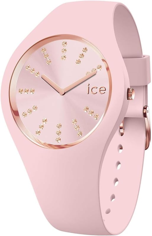 This Ice Watch Ice Cosmos - Pink Lady Analogue Watch for Women is the perfect timepiece to wear or to gift. It's Pink 34 mm Round case combined with the comfortable Pink Silicone watch band will ensure you enjoy this stunning timepiece without any compromise. Operated by a high quality Quartz movement and water resistant to 10 bars, your watch will keep ticking. This watch with a super soft silicone strap, will add a flash of vibrant style to all your outfits! High quality 19 cm length and 14 mm width Pink Silicone strap with a Buckle Case diameter: 34 mm,case thickness: 10 mm, case colour: Pink and dial colour: Pink
