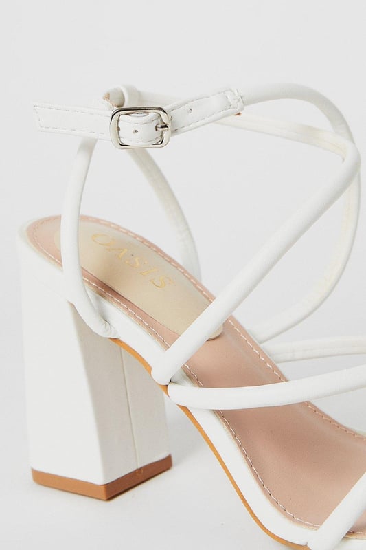 Oasis molly heeled sandals sales