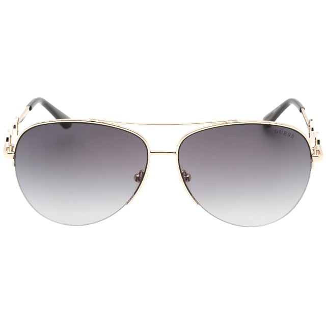 Een vleugje plezier voor je zomerdagen, maar niets ongewoons voor een Guess verzamelobject. Guess Gold zonnebril perfect voor de zomer. Neusbrugbreedte = 13 mm, lensbreedte = 60 mm, armlengte = 140 mm Zonnebrillenkoker en schoonmaakdoekje met merk inbegrepen 100% bescherming tegen UVA- en UVB-zonlicht en voldoet aan de Britse norm EN 1836:2005, zonnebrillen, zonnebrillenkoker, schoonmaakdoekje en onderhoudsinstructies alles inbegrepen Guess GF6171 32B gouden zonnebril