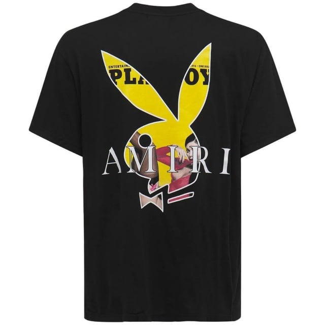 SALE ◆ AMIRI × Playboy ◆ カバー ロゴ Tシャツ ◆ Amiri Playboy Cover Logo Black T-Shirt