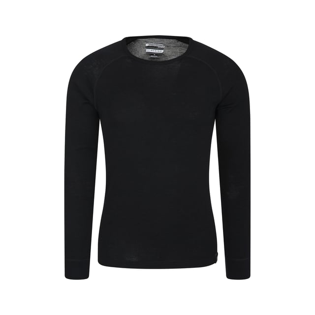 80% Merinowolle, 20% Polyester. Design: Einfarbig. Ärmel-Typ: Langärmelig. Ausschnitt: Runder Ausschnitt. Stoff-Technologie: Antibakteriell, Wärmerückhalt, Hohe Wärmeleistung, Isotherm, Feuchtigkeitsregulierung, Schnell trocknend.