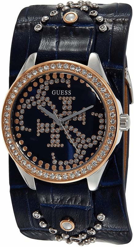 Guess W1140L3 - Damenuhr Quarz aus Edelstahl• Material: Edelstahl• Glas: Mineral• Armband: Leder• Farbe: Rosegold• Wasserbeständigkeit: 0 m (0 ATM)• Gehäusegröße: 37 mm