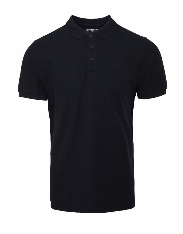 Upgrade your casual wardrobe with this three pack of short sleeve pique polo shirts from Threadbare. Cut in a regular fit, these polos feature a ribbed collar with button fastening, ribbed cuffs and the signature Threadbare embroidery on the chest. Made from 100% cotton pique, they are perfect for everyday wear but will still look smart for evenings out. Team with chinos or jeans to complete the look.
