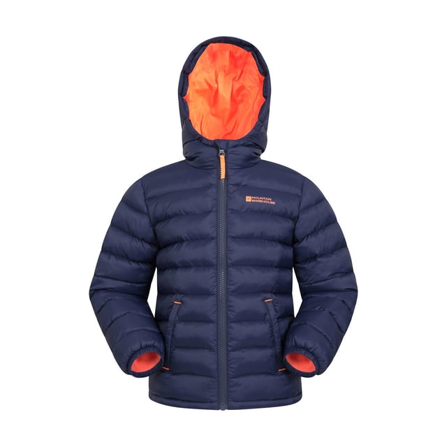 Outer Materials: 100% Polyamide. Lining Material: 100% Polyester. Filling Material: 100% Polyester. Filling: Microfibre. Design: Logo, Quilted. Fabric Technology: DWR Finish, Water Resistant. Cuff: Elasticated. Neckline: Hooded. Sleeve-Type: Long-Sleeved. Hood Features: Grown On Hood. Pockets: 2 Side Pockets. Fastening: Full Zip.