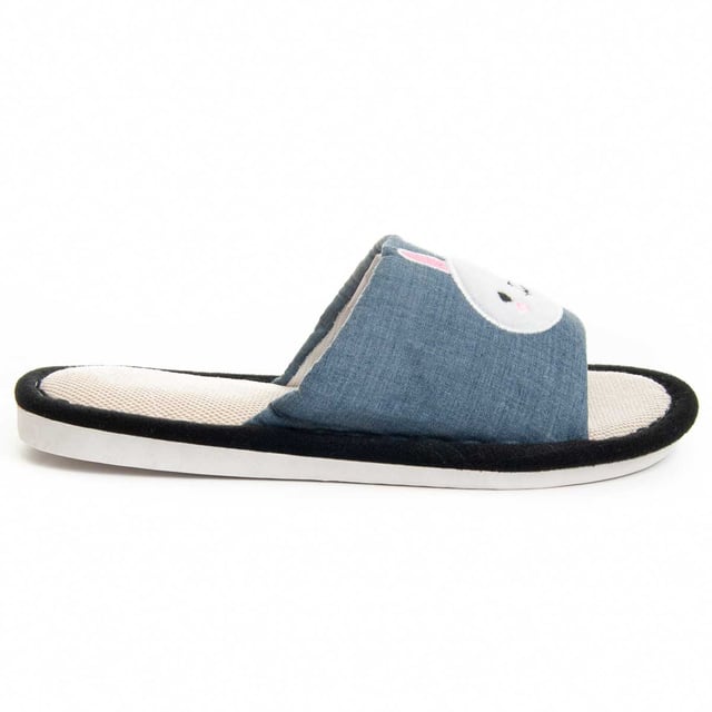 Zapatilla de casa para mujeres. Ajuste cómodo. Plantilla acolchada. Suela antideslizante. Costura reforzada. Fabricado por otras marcas para nuestra marca.