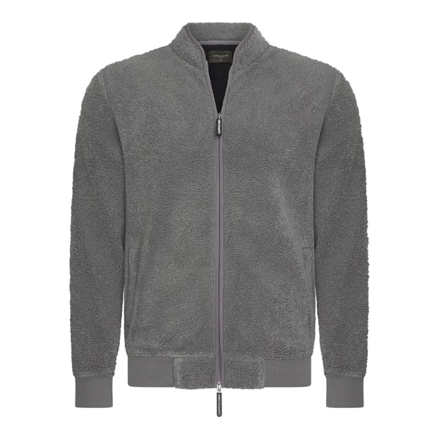 Chaleco Cappuccino Italia para hombre. El chaleco está hecho de poliéster de alta calidad y tiene un corte regular.  Marca: Cappuccino ItaliaNombre del modelo: Sherpa FleeceCategoría: chaleco para hombreMateriales: poliésterColor: gris antracita.