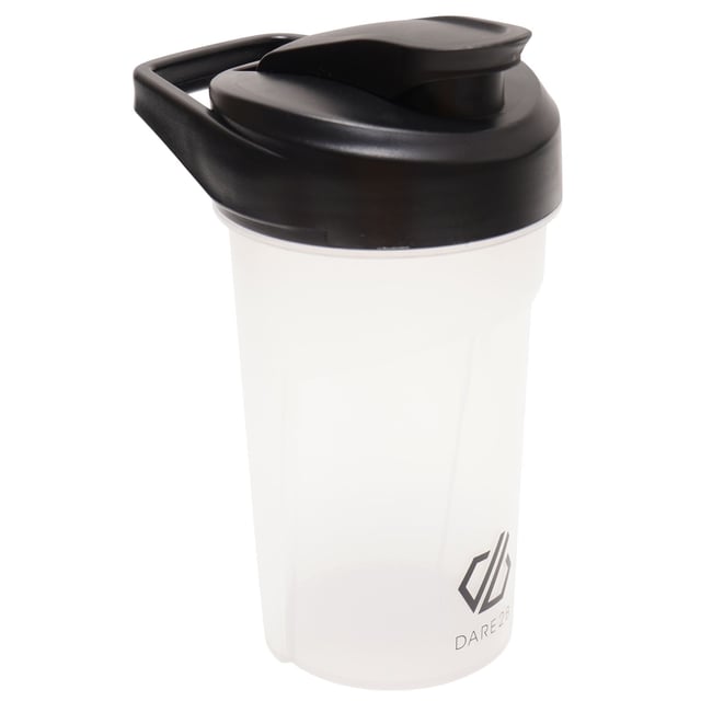 80% Tritan Copolyester Plastic, 10% Polypropylene, 10% Polyethylene. BPA Free, Food Safe. Carry Handle, Flip-Top Spout, Mixing Ball, Screw Top Lid. Design: Logo. Capacity: 0.5L.