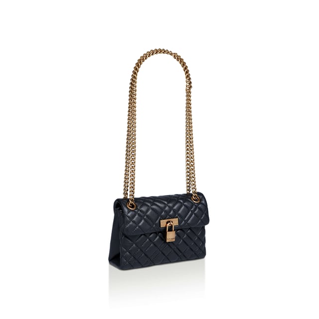 Kurt Geiger London Leather Kgl Mini Brixton Lock Bag