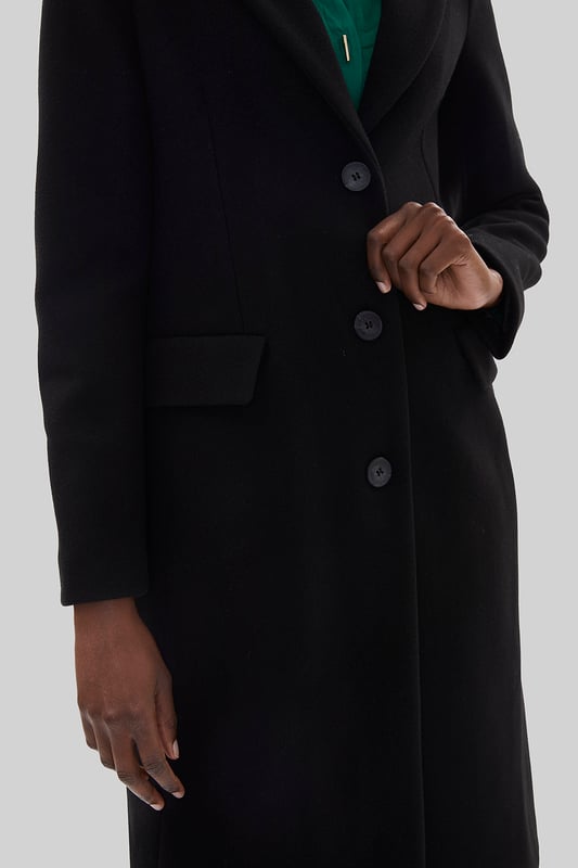 James lakeland hooded tailored coat store