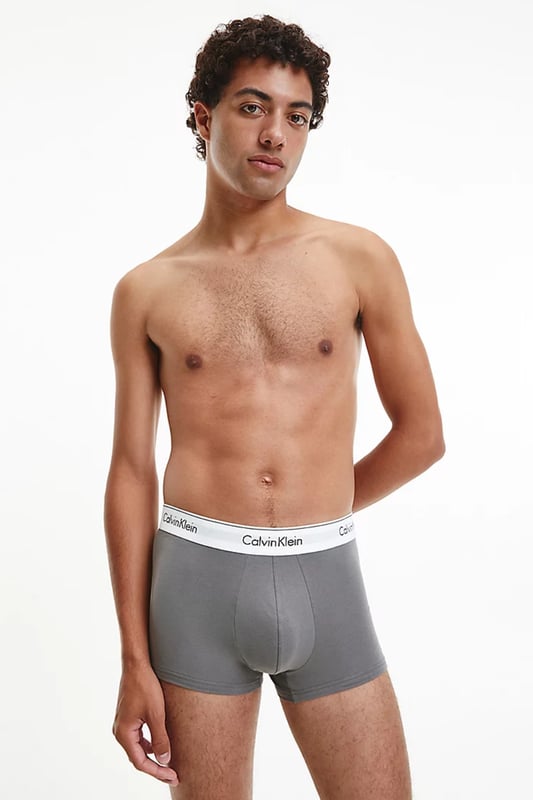 Calvin Klein Paquete de 3 Trunks para Hombre de Algodón Moderno con Stretch