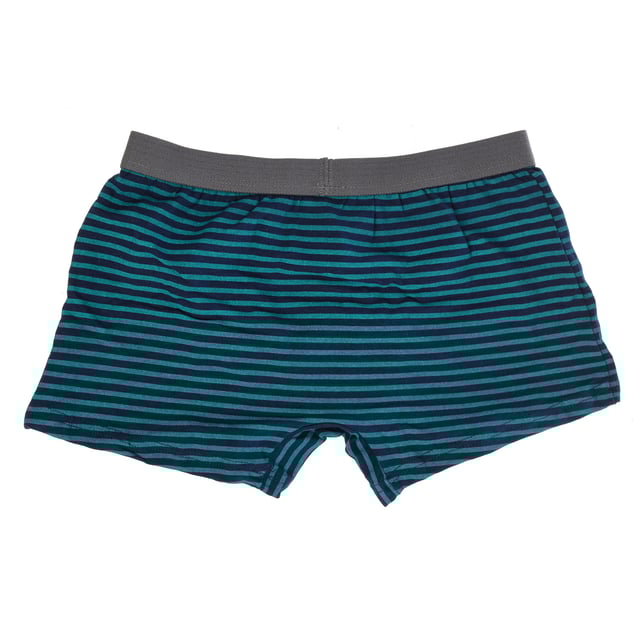 Set-2 Boxers.
 Kleur Blauw - groen
 Elastische tailleband met geborduurd logo.
 Ademende stof
 Anatomische voorkant met de mogelijkheid om vast te houden zonder te knellen.
 Naden in toon zichtbaar.

 Samenstelling: 95% Katoen, 5% Elastaan

 Onderhoud:
 - Wassen op max. 30º.
 - Niet bleken.
 - Niet in de droger.
 - Niet strijken.
 - Niet chemisch reinigen.
 Samenstelling: 95% Katoen, 5% Elastaan
 Onderhoud:
Onderhoud:
 - Wassen op max. temperatuur. 30º.
 - Geen bleekmiddel gebruiken.
 - Niet in de droger.
 - Niet strijken.
 - Niet chemisch reinigen.