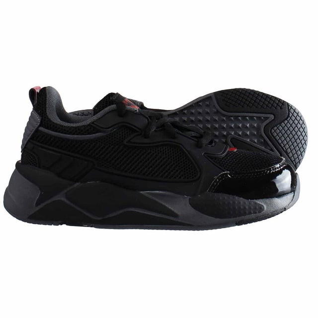 Puma RS-X Batman PS Black Kids Trainer