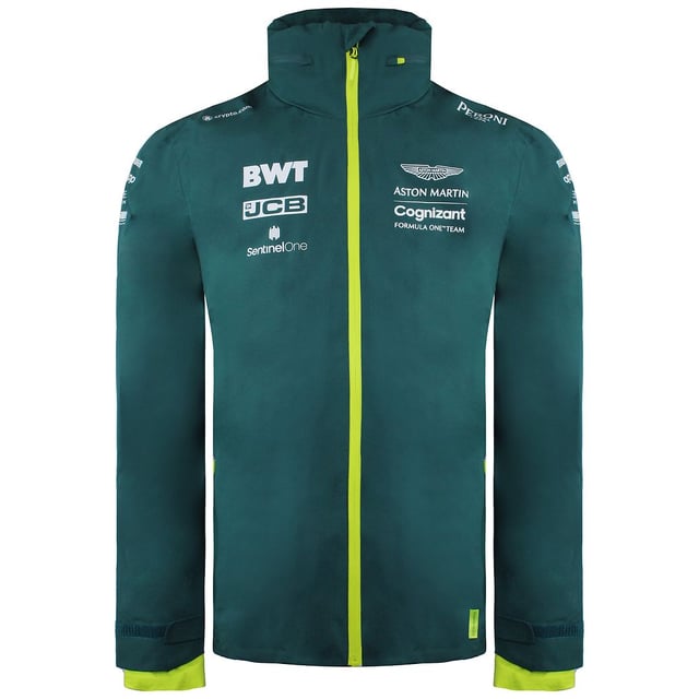 Aston Martin Cognizant F1 Equipo oficial de manga larga CHAQUETE MENTE VERDE AMC21JKT18
