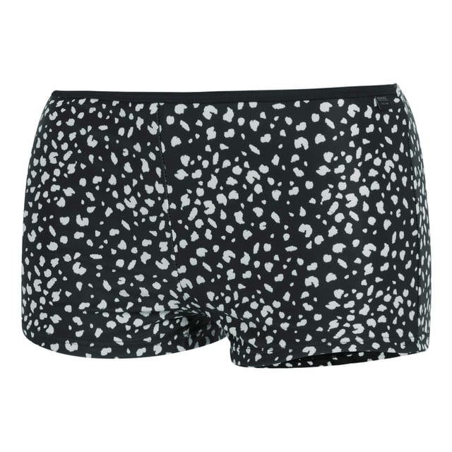 85% Polyester, 15% Elastane. Fabric: Soft Touch, Stretch. Design: Polka Dot. Fastening: Pull-On. Branded Tab, High Cut Leg. Fit: Slim. Sustainability: Made from Recycled Materials.