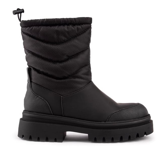 Rock Your Style In These Black Rocket Dog Dita Winter Style Boots, Featuring A Heel Toggle And Pull-tab. The Easy-on Design Is Perfect For On The Go, From Your Local Shopping Trips, Everyday Errand Running To Your Day Out And About.