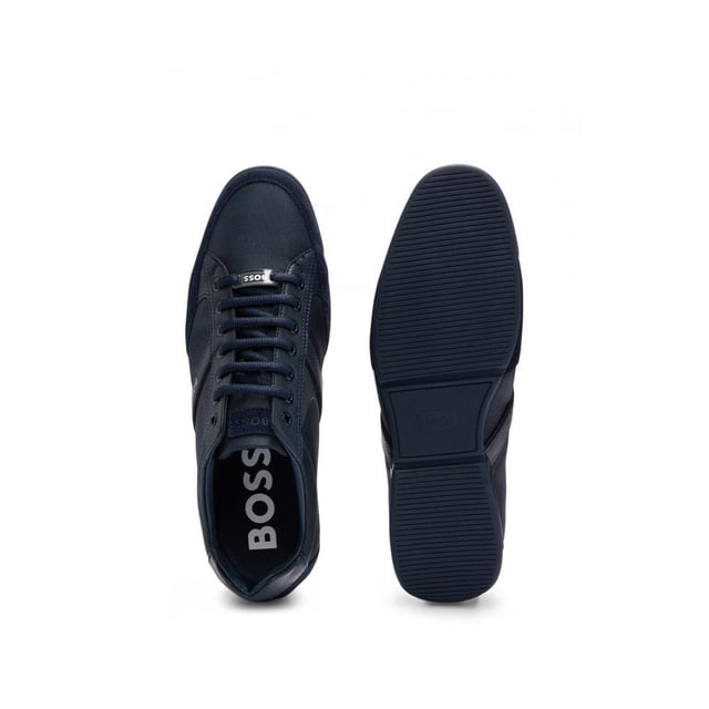 Lace-up trainers by BOSS, designed in mixed materials with suede trims, faux nappa leather and an odour-control lining.
LacesFully linedPackaging: Box
48% Polyester, 60% Polyester, 48% Viscose, 40% Polyurethane, 4% Polyurethane, Sole: 80% Rubber, 20% Thermoplastic polyurethane, Facing: 100% Cow skin, 60% Polyester, 40% Polyurethane, Upper material: 100% Polyester, Innersole: 48% Polyester, 48% Viscose, 4% Polyurethane
�
50498265
�
�
