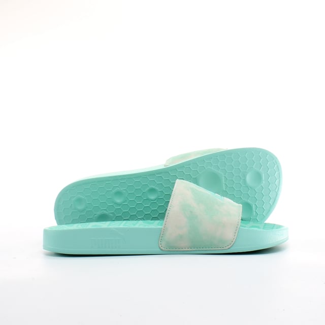 Puma Leadcat Supply Diamond Mens de cuero Sliders Flip Flop Flop 369412 01