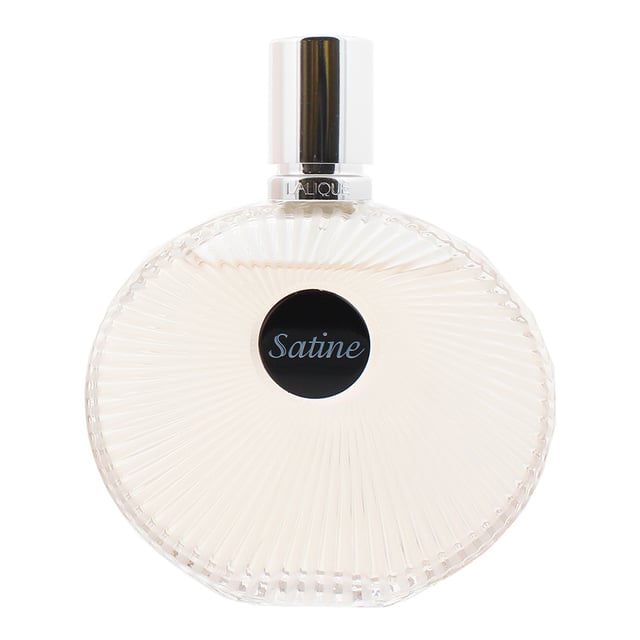 Satine by Lalique is a Oriental Woody fragrance for women. This is a new fragrance. Satine was launched in 2013. The nose behind this fragrance is Nathalie Lorson. Top notes are jasmine heliotrope and gardenia middle notes are tonka bean vanila and pink pepper base notes are sandalwood vetiver and patchouli.