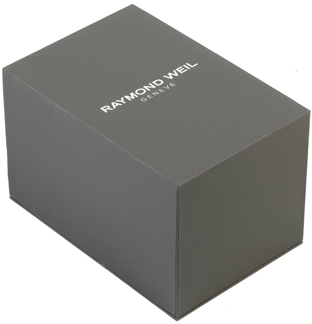 Dit Raymond Weil Heren horloge beschikt over een Automatisch binnenwerk. De kast (39.5 mm mm) is vervaardigd uit RVS (Zilverkleurig) en heeft een Saffierglas. De band is Zwart Leer. Dit horloge uit de Raymond Weil Millesime reeks is een mooi en tijdloos geschenk. Verras jezelf of iemand anders met dit cadeau. Bovendien geniet u hierbij van 2 jaar garantie tegen alle fabricagefouten.