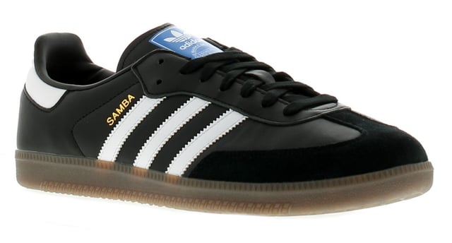 Heren Leren Bovenwerk Trainer Met Suède En Gouden Folie Details Vetersluiting Met Synthetisch Leren Binnenzool <Ul><Li>Adidas Originals Samba Og Heren Sneakers In Zwart/Wit</Li><Li>Heren Trainer Van Leer Met Suède En Gouden Folie Details. Vetersluiting Met Een Synthetisch Leren Voering En Een Gummen Rubber Cup Buitenlaag.</Li><Li>Leer Bovenkant</Li><Li>Synthetische Voering</Li><Li>Synthetische Zool</Li><Li>Heren Sportieve Casual Mode Veterschoenen Slim Flat</Li></Ul>