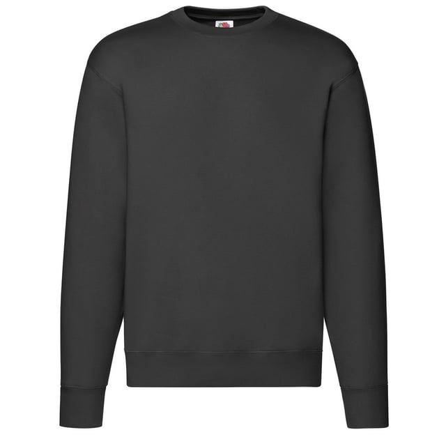 Materiaal: 70% katoen, 30% polyester. Stof: Elastane. Ontwerp: Eenvoudig. 280gsm. Zoom: Elastisch, Geribd. Rug Nek Tape. Halslijn: Crew Neck, Ribbed. Manchet: Elastisch, Geribd. Mouwtype: Met lange mouwen, ingezet. Bevestiging: Trek aan de achterkant. Duurzaamheid: Oeko-Tex Standaard 100 Gecertificeerd, WRAP Gecertificeerd.