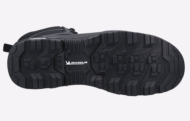 The AS981C Centurion is a metal free Hi leg safety boot with a fibre glass composite toe cap and an anti-penetration non-metallic midsole.
Lightweight and Robust Metal Free 8" Safety Boot With Side Zip
Water Resistant Full Grain Leather Upper
Internal Waterproof Membrane
Injected Moulded PU Toe Guard for Extra Durability Tested to New Scuff Cap Standard (SC)
Moulded TPU Heel Counter for Enhanced Heel Support and Extra Protection Incorporating a Functional Heel Kick
Deep Padded Mesh Collar for Extra Comfort
YKK Side Zip for Easy Access
Comfortable, Cushioned and Removable PU Footbed with Arch Support
Injected PU Midsole Enhances Comfort and Shock Absorption
Non-Marking MICHELIN Rubber Outsole
