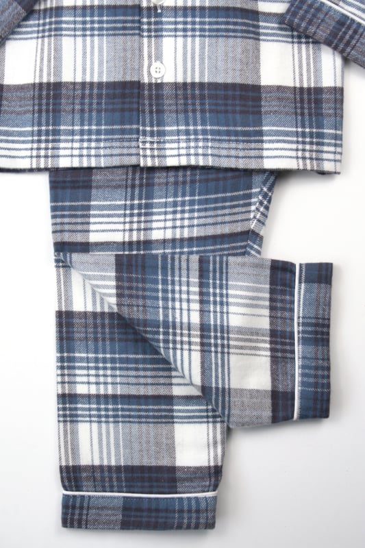 Give your little one a cosy, stylish sleep with our Boys' Traditional Check Cotton Pyjama Set, crafted for comfort and classic appeal. Featuring a timeless checkered pattern, this two-piece pyjama set includes a button-up top with a relaxed fit and elastic-waist bottoms, ensuring easy movement and a snug fit. Made from soft, breathable cotton fabric,  these PJs are designed to keep your child comfortable through every season.
Ideal for parents seeking classic boys' sleepwear or a check pyjama set, this outfit combines heritage charm with modern ease. Perfect for bedtime, lounging, or even as a thoughtful gift, this boys' check PJ set offers durability, comfort, and style in one package.
