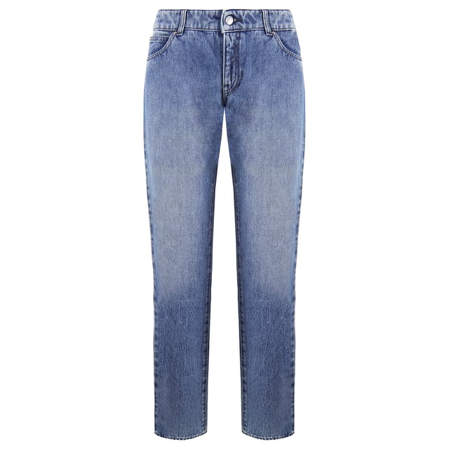 Emporio Armani Slim Fit Washed Light Blue Jeans 6Y2J75 2D40Z 0906
