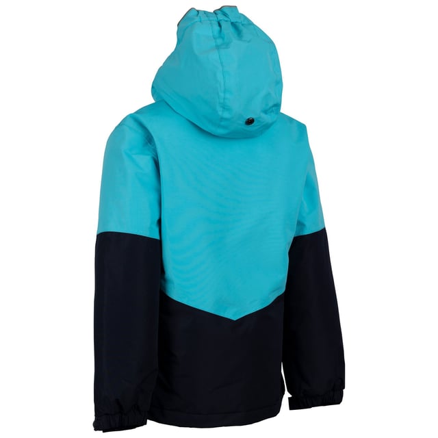 Material: 100% Polyester. Stoff: PU-Beschichtung, gewebt. Design: Farbblock, Logo. Stoff-Technologie: TP50, Wasserdicht, Winddicht. Manschette: Verstellbar, Lasche mit Berührungseingriff. Kontrast-Reißverschluss, gepolstert, reflektierende Einfassung, Schneerock, verschweißte Nähte. Ausschnitt: Kapuze. Ärmel-Typ: Langärmelig. Kapuzen-Merkmale: Abnehmbare Kapuze. Taschen: 2 Seitentaschen, 1 Ärmeltasche, Reißverschluss. Verschluss: Durchgehender Reißverschluss. Wasserdichte Bewertung: 3000mm.