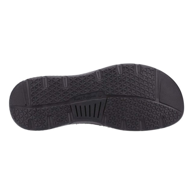 Upper: Leather. Lining: Textile. Insole: Cushioned, Suede. Outsole: PU (Polyurethane). Fabric Technology: Lightweight. Flat Heel. Design: Logo. Toe Style: Round. Sole Features: Hardwearing. Fastening: Slip-on.