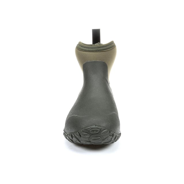 Muck Boots Muckster II Ankle Rubber Black/Moss Wellington Boots A new sole and an improved last give this popular, updated Muck shoe more stability on wet surfaces along with an even greater level of comfort and fit. The Muckster II Low is the perfect shoe when its wet and muddy.