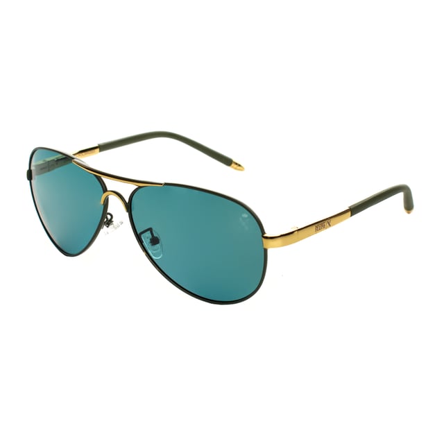 Must Have unisex aviator style sunglasses with polarized lenses and UV 400 protection, designed to provide maximum eye protection and style.

 Featuring a sturdy and elegant metal frame that adds a touch of sophistication.

 UV 400 polarized lenses block 100% of UVA and UVB rays, reducing glare and providing clearer, more comfortable vision.

 The design includes the brand's logo engraved on the temples and discreetly on one of the lenses, highlighting its authenticity and distinctive character.

 They include a soft cleaning cloth to keep your lenses spotless and a protective case to store them safely.

 Perfect for complementing any look, these glasses are ideal for those looking for protection and style in one piece.
 Measures: Lens height: 50 mm, Lens width: 58 mm, Bridge: 11 mm, Temples: 130 mm
 Composition: Metal
 Care:
- Wash only with water or, if necessary, a mild soap.
 - Dry with a soft cloth to avoid scratches.
 - Avoid contact with harsh surfaces or abrasive liquids.