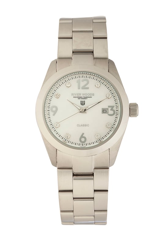 River Woods: Womens Mother Of Pearl Watch