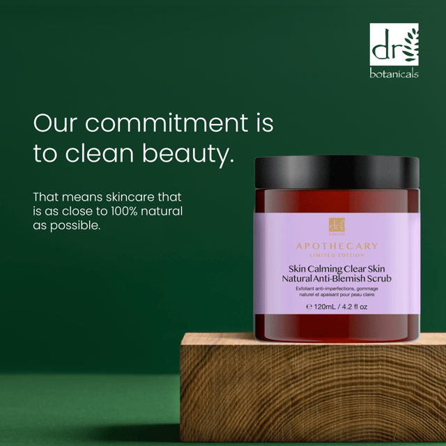 - Improves skin tone and unclogs pores
- Removes dry skin, leaving skin clear and radiant
- Nourishes and protects skin with natural Vitamin E and antioxidants

Our Skin Calming Clear Skin Natural Anti-Blemish Scrub is a luxurious blend of Sweet Almond Oil and Pumice Stone. This formula improves skin tone, unclogs pores, and removes dry skin, leaving your skin clear and radiant. With natural Vitamin E and antioxidants, it nourishes and protects your skin, giving you a healthy and calming skincare experience.